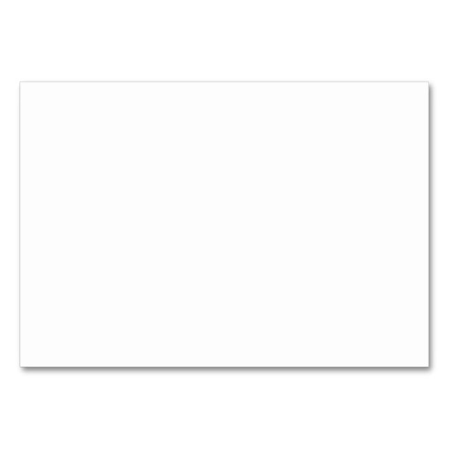 Personalised Custom Your Own Photo & Text Table Number (Back)