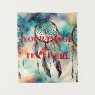 Personalised Custom Your Own Photo & Text Tapestry