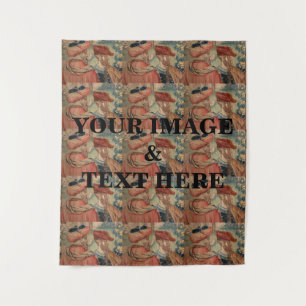 Personalised Custom Your Own Photo & Text Tapestry