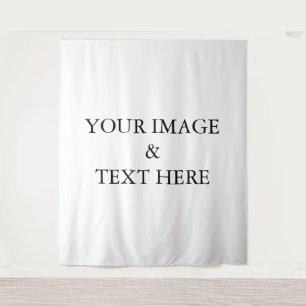 Personalised Custom Your Own Photo & Text Tapestry