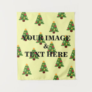 Personalised Custom Your Own Photo & Text Tapestry