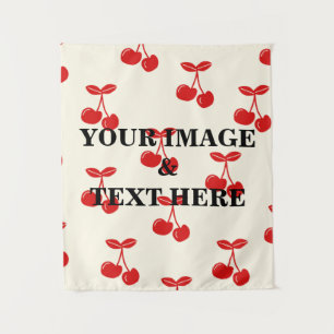 Personalised Custom Your Own Photo & Text Tapestry