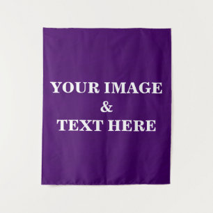 Personalised Custom Your Own Photo & Text Tapestry