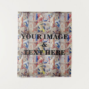 Personalised Custom Your Own Photo & Text Tapestry