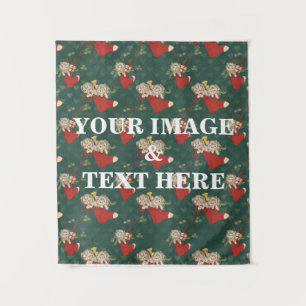 Personalised Custom Your Own Photo & Text Tapestry