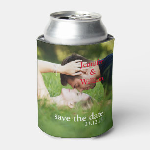 Personalised Custom Your Own Wedding Photo Can Coo Can Cooler