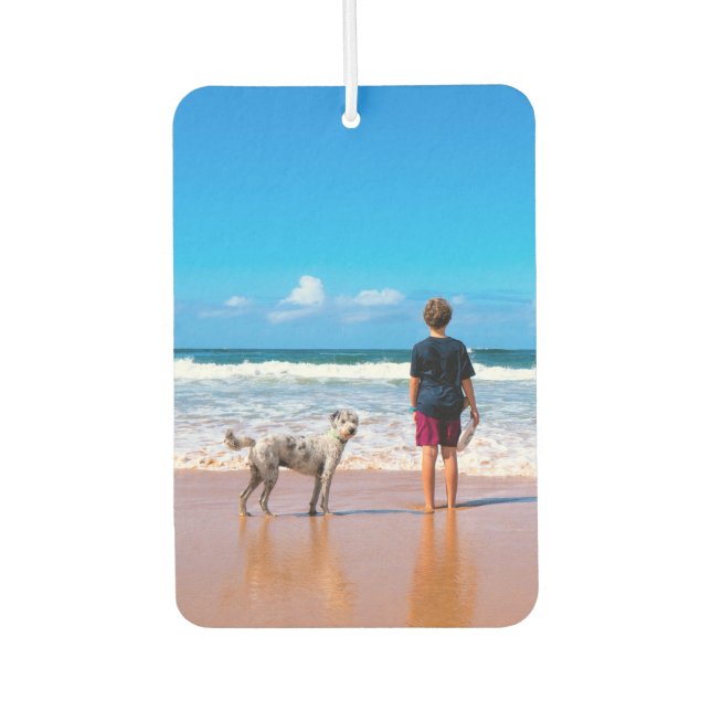 Personalised Custom Your Pet Photo Air Freshener (Front)