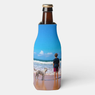 Personalised Custom Your Pet Photo Bottle Cooler