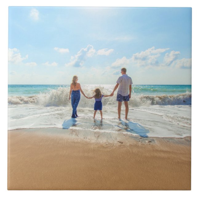 Personalised Custom Your Photo Ceramic Tile (Front)