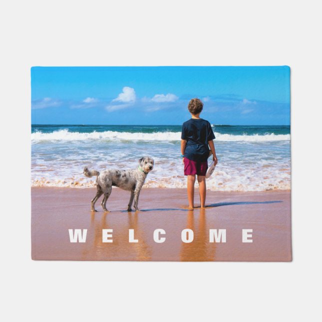 Personalised Custom Your Photo Doormat (Front)