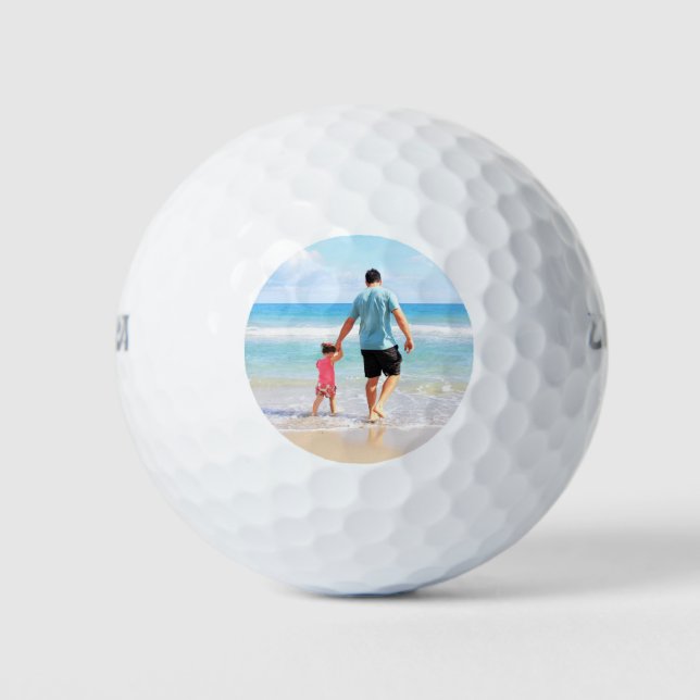 Personalised Custom Your Photo Golf Balls (Front)
