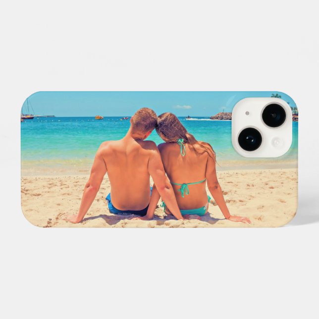 Personalised Custom Your Photo iPhone Case (Back Horizontal)