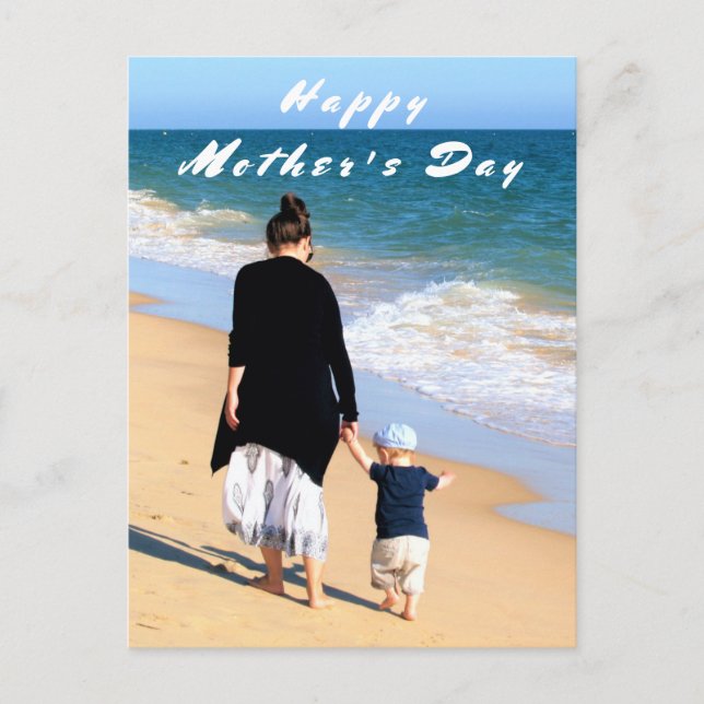 Personalised Custom Your Photo Mother's Day Card (Front)