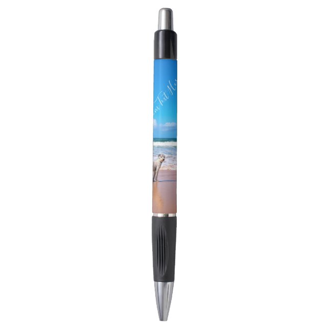 Personalised Custom Your Photo Pen with Text (Front Vertical)