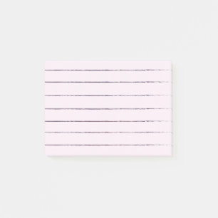 Personalised Customisable Lined Notebook Paper Post-it Notes