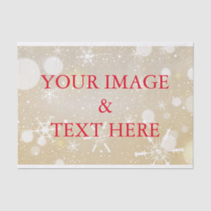 Personalised Customised Your Own Photo Tissue Pape Paper