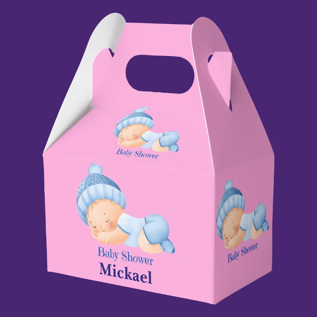 Personalised Cute Baby Shower, Baby Boy, Baby Girl Favour Box (Creator Uploaded)