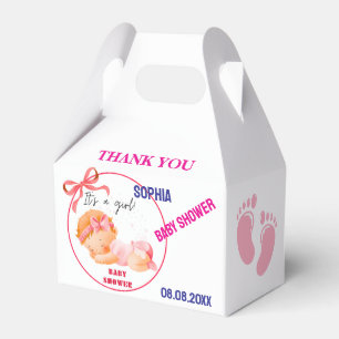 Personalised Cute Baby Shower  Favour Boxes