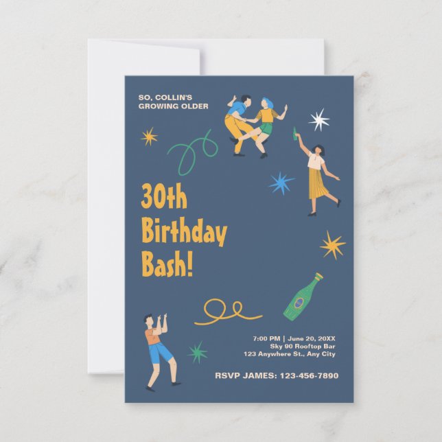 Personalised cute birthday celebration (Front)