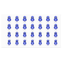 Personalised Cute Blue Birds
