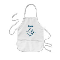 Personalised Cute Blue Shark Fun