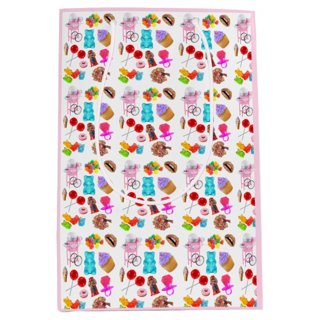 Personalised Cute Candy Gift Bag (Front)