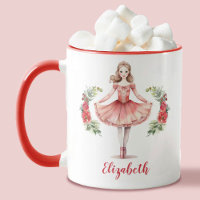 Personalised Cute Christmas nutcracker Ballerina