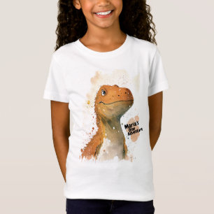 Personalised Cute Dinosaur t shirt
