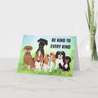 Personalised Cute Dog Thank You Card