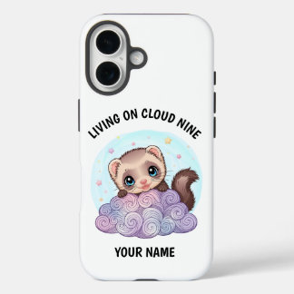 Personalised Cute Ferret iPhone Case