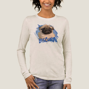 Personalised Cute Fun Border Collie Dog Photo Tri-Blend Shirt