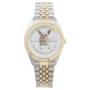 Personalised Cute Funny Chihuahua Watch Dog Watch