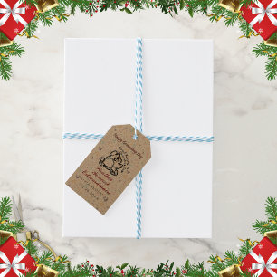 Personalised Cute Groundhog Day Photos & Name Gift Tags