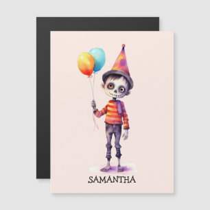 Personalised Cute Kid Zombie Halloween