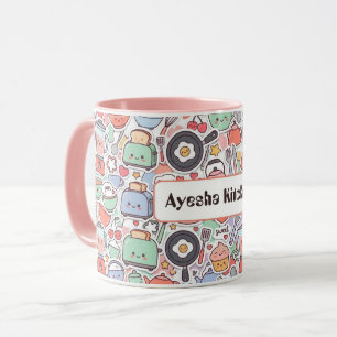 Personalised Cute Kitchen Cup