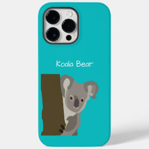 Personalised Cute Koala Bear iPhone 14 Pro Max Case