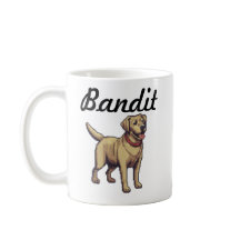 Personalised Cute  Labrador Retriever Coffee Mug