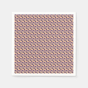 Personalised, Cute Leopard Pattern Tumbler Napkin
