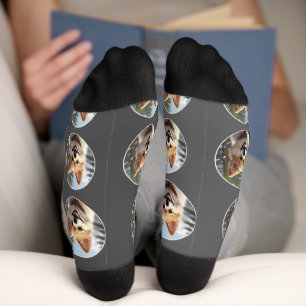 Personalised Cute Pet Photo Socks