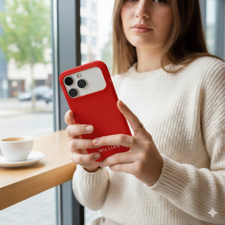 Personalised Cute Pink iPhone Case with Custom