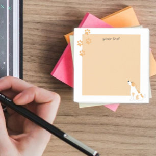 personalised cute simple cartoon art baby animal post-it notes