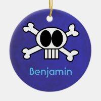 Personalised Cute Skull and Crossbones
