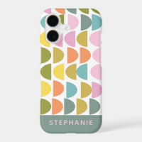 Personalised Cute Whimsical Geometric Colourful