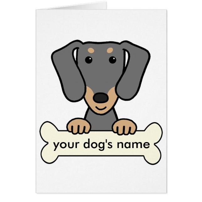 Personalised Dachshund (Front)