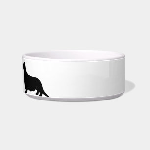 Personalised Dachshund Dog food Bowl