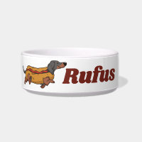 Personalised Dachshund Hotdog Dog Lover Custom