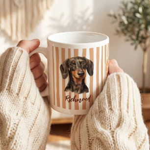 Personalised Dachshund Sausage Dog Lover Gift Coffee Mug