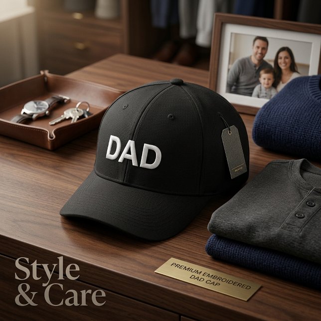 Personalised DAD Embroidered Baseball Cap Classic  (Personalized DAD Embroidered Baseball Cap Classic)