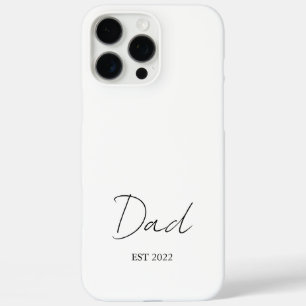 Personalised “DAD Est. [Year]” -  iPhone 16 Pro Max Case