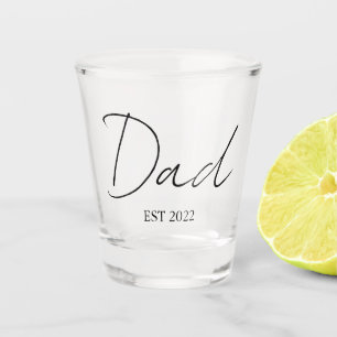 Personalised Dad EST. Year Shot Glass